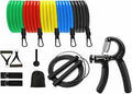 Adjustable Resistance Bands Set for Fitness & Strength Training